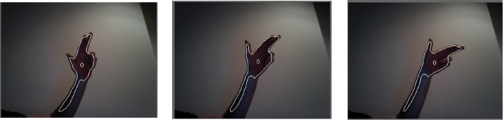 Detecting contours in image contour