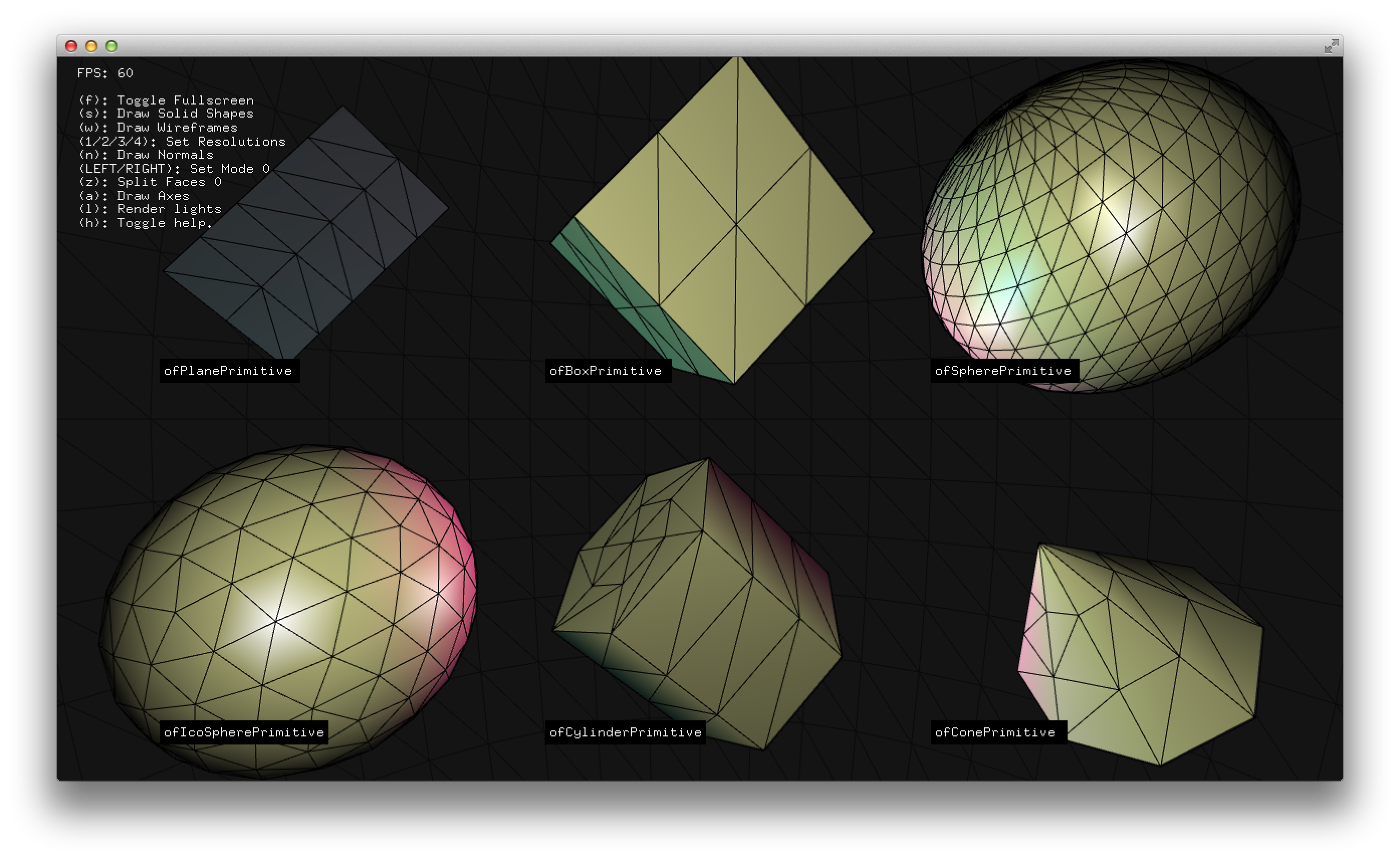 Screenshot of Example