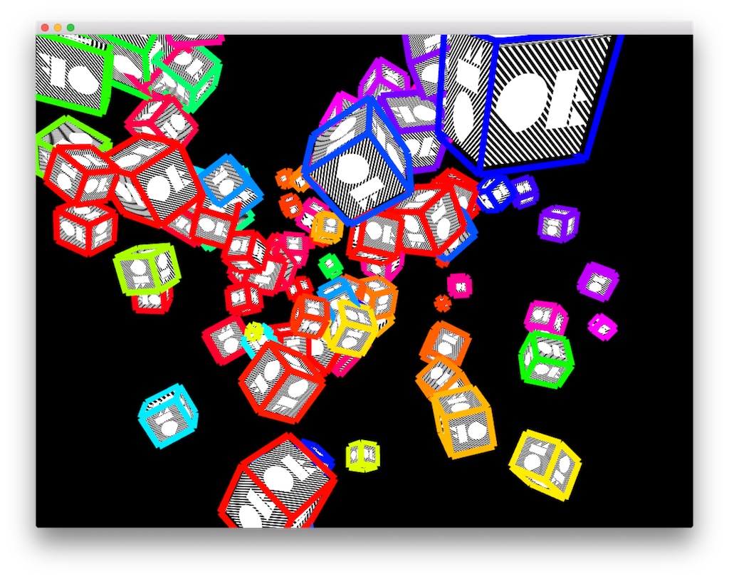 Screenshot of ofBoxExample