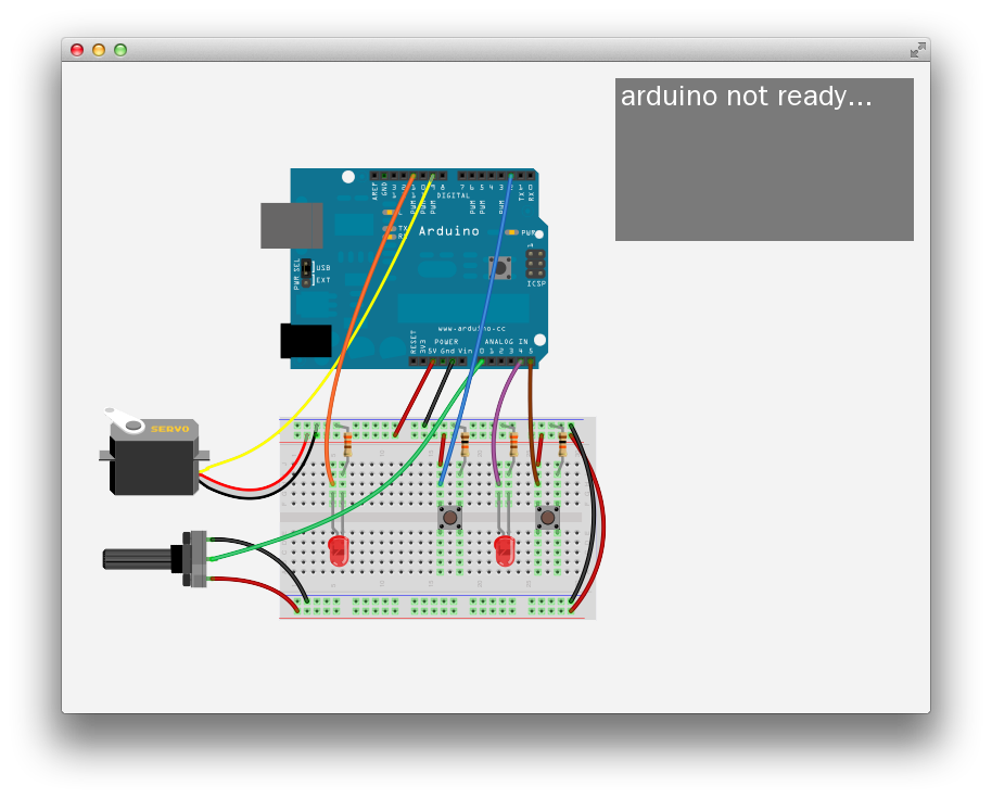 Screenshot of firmataExample