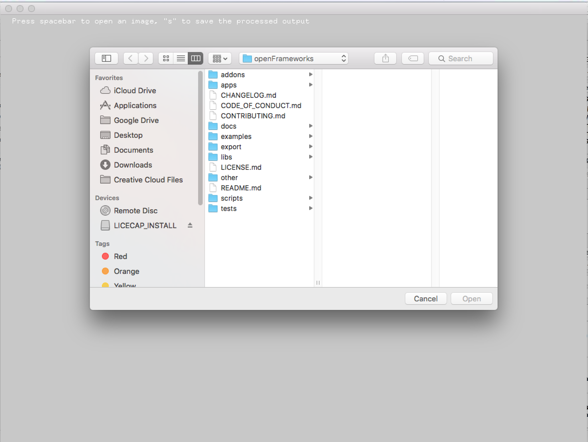 Screenshot of Example, stored as exampleName/screenshot.png (or .gif or .jpg)