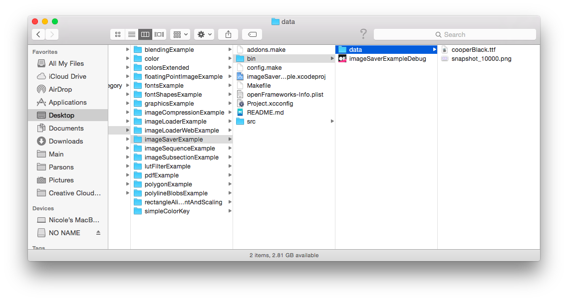 Screenshot of Example, stored in the Level1_ExampleName/readme_assets/ folder
