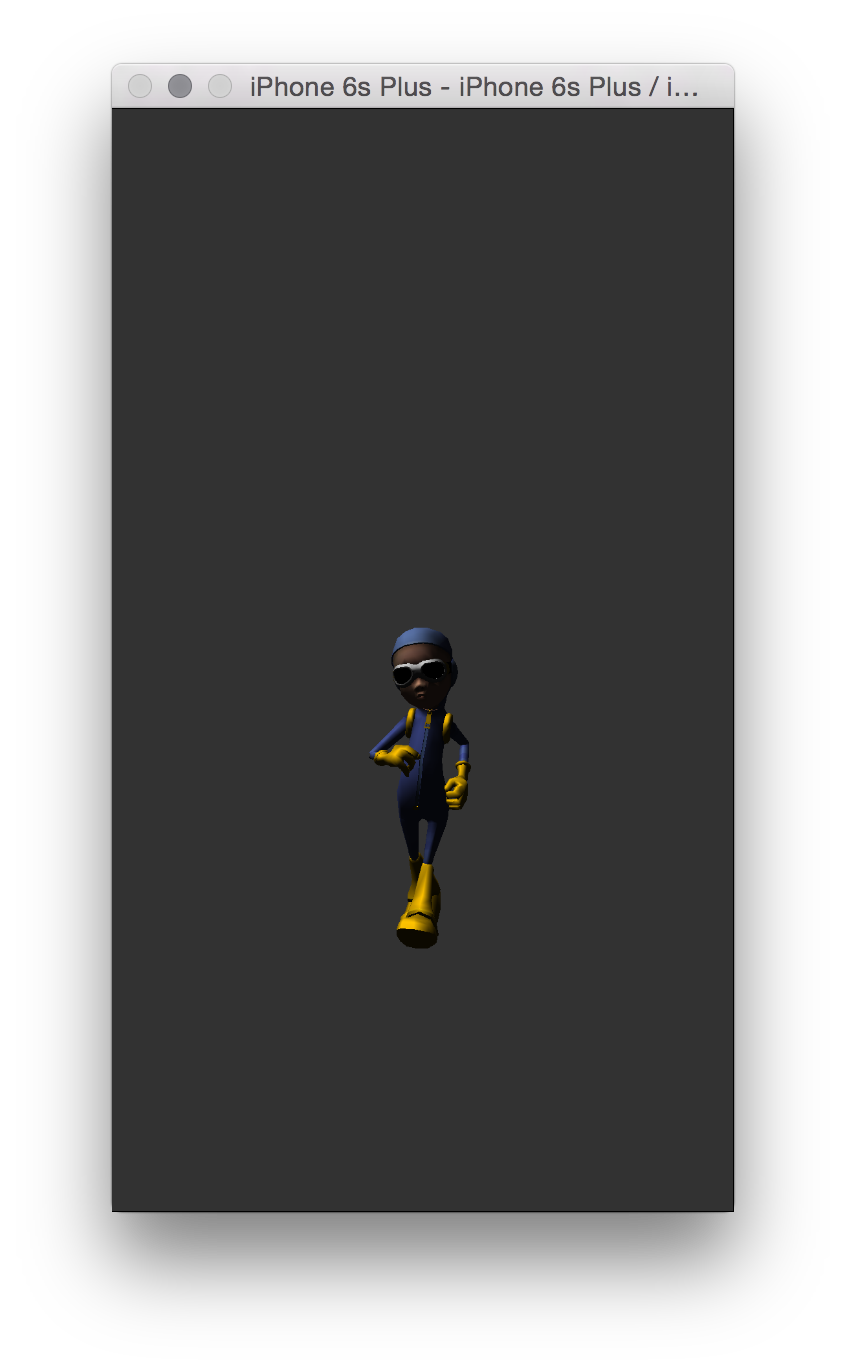 Screenshot of assimpExample