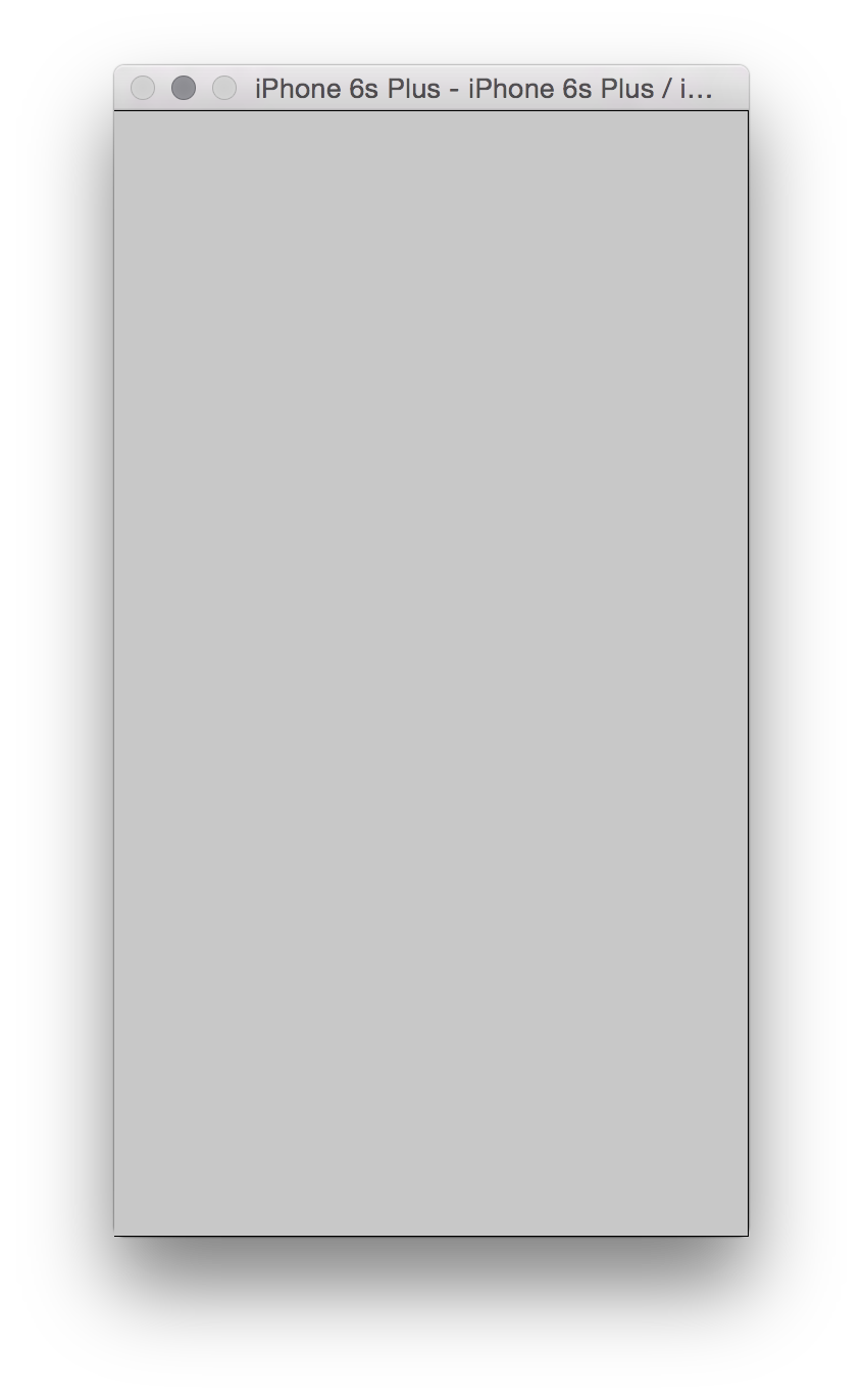 Screenshot of emptyExample