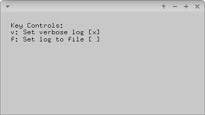 Screenshot of loggingExample