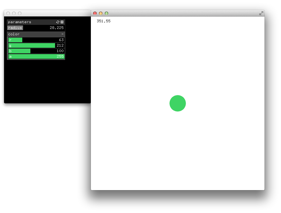 Screenshot of multiWindowExample